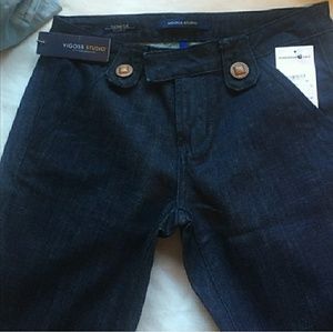 Virgoss studio dark flare stretch  jeans